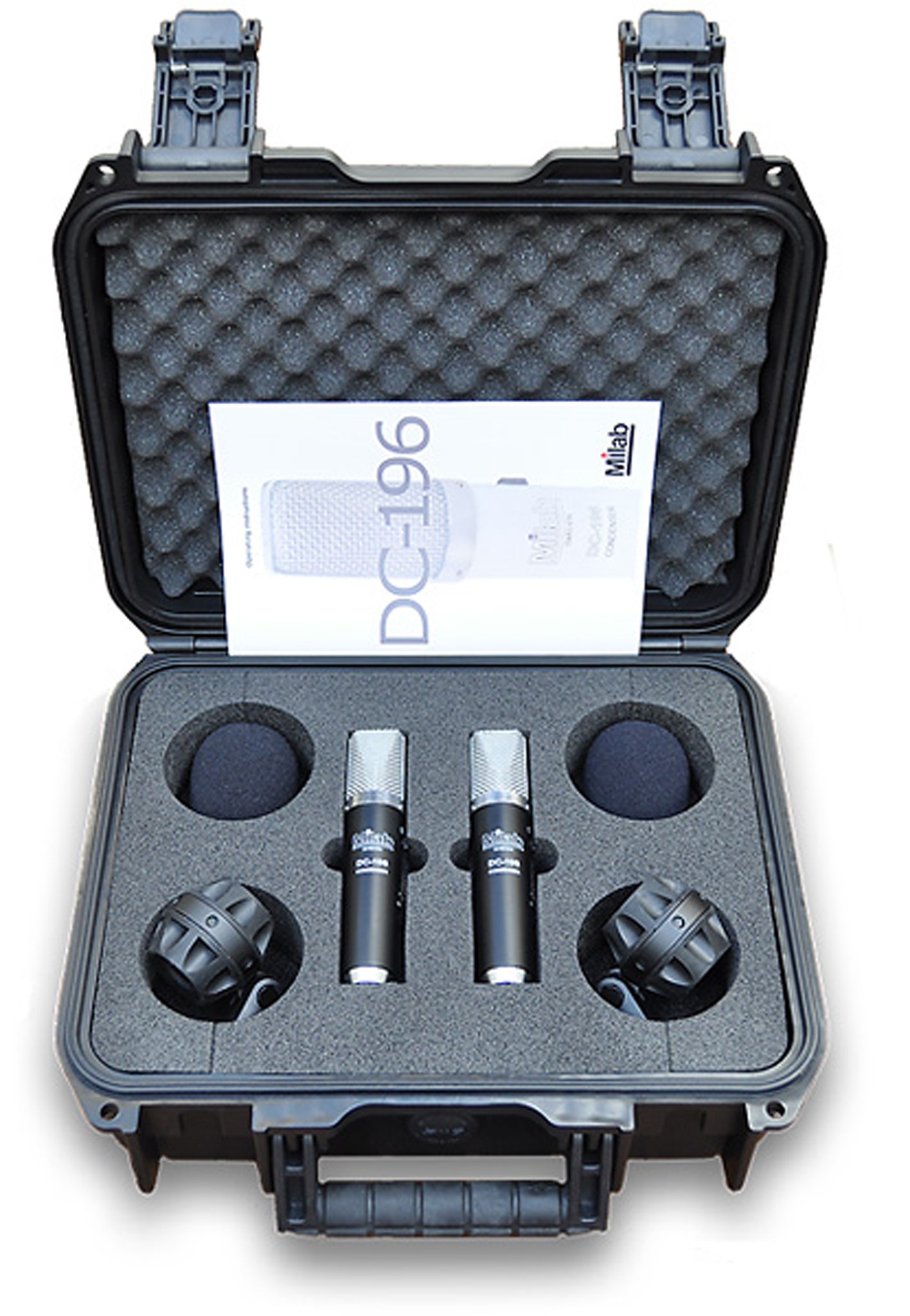 Afbeelding van Milab microfoon DC-196 matched pair (BLACK)