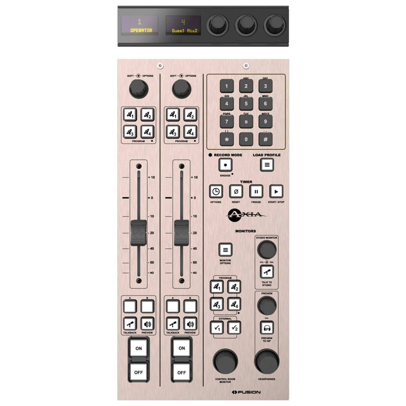 Picture of Axia Fusion Monitor + 2-Fader Module